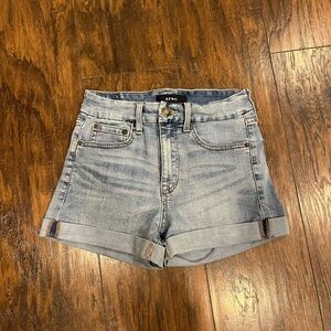 AFRO Women's Light Blue Jean Shorts